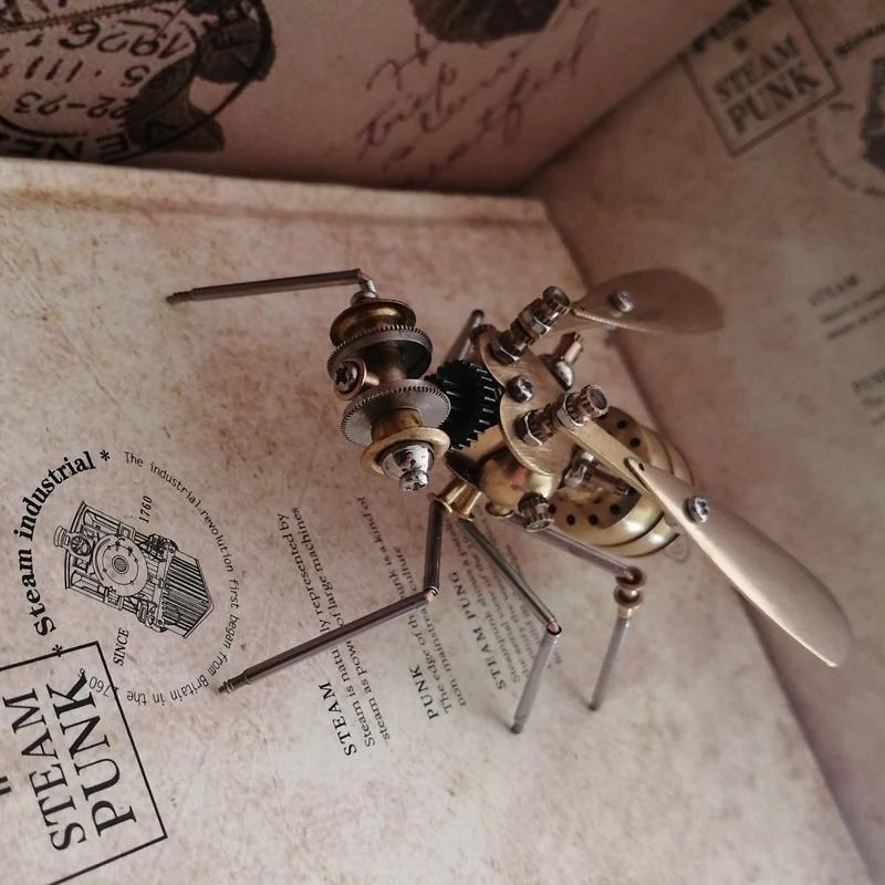 Steampunk Mechanical Insect Bumblebee Metal Handmade Creative Collection of Creative Craft Ornaments Gifts for Children