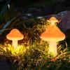 Solar-Powered Waterproof Mushroom Lamp for Outdoor Landscapes
