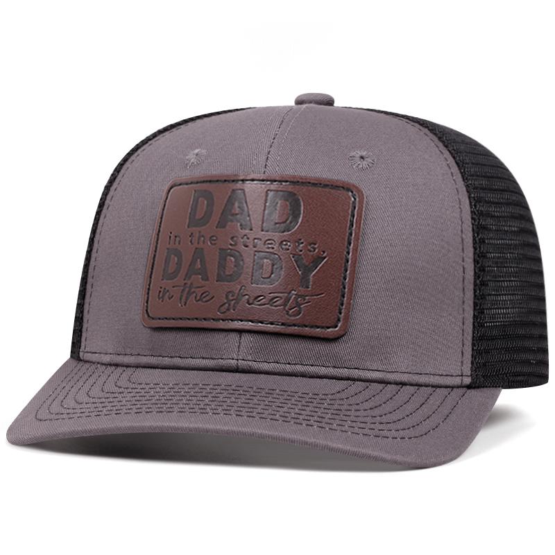 2025 Chapeau Mode Personnalisé Nouveau à Bord Plat Étiquette Richardson Chapeau Hip Hop Street Dad Chapeau Hip Hop Street Casquette de Baseball Pare-soleil
