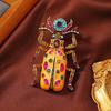 Heren Broche Retro Kleine Bij Legering Broche Kraag Pin Dubbel Gebruik Shirt Pak Accessoires Vrouwelijke Retro Zilver
