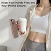 Universal Silicone Magnetic Phone Grip 360° Rotation Solid Color Finger Loop Grip Portable Soft Phone Ring Holder For MagSafe