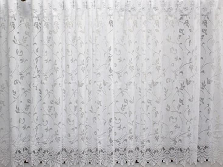 

Hard to see through during the Straight Bay Window 4 Sizes day! Curtains, (115cm Long) белый