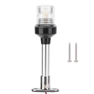 8-palcové plachetnicové signalizačné svetlo DC12V 24V 5W 360 stupňov Všesmerové LED kotviace zadné svetlo IP66 Biela pre loď