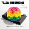 Fashion Colorful Bouncy Balls with Wristband High Elasticity Wrist Ball Rubber Hole Ball