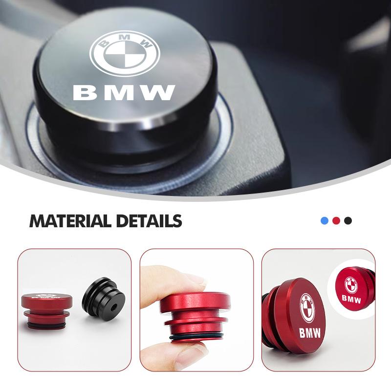 OOYR4 Car Cigarette Lighter Plug Dustproof Cover Fire Missile Button For BMW M3 M5 X3 E93 F10 F20 F30 F40 F15 F25 F26 F31 F49 F86