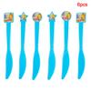 Cartoon SpongeBob Birthday Party Themed Disposable Tableware Balloon Set Party Hat Mask Napkin Horn Banner Backdrop Baby Shower