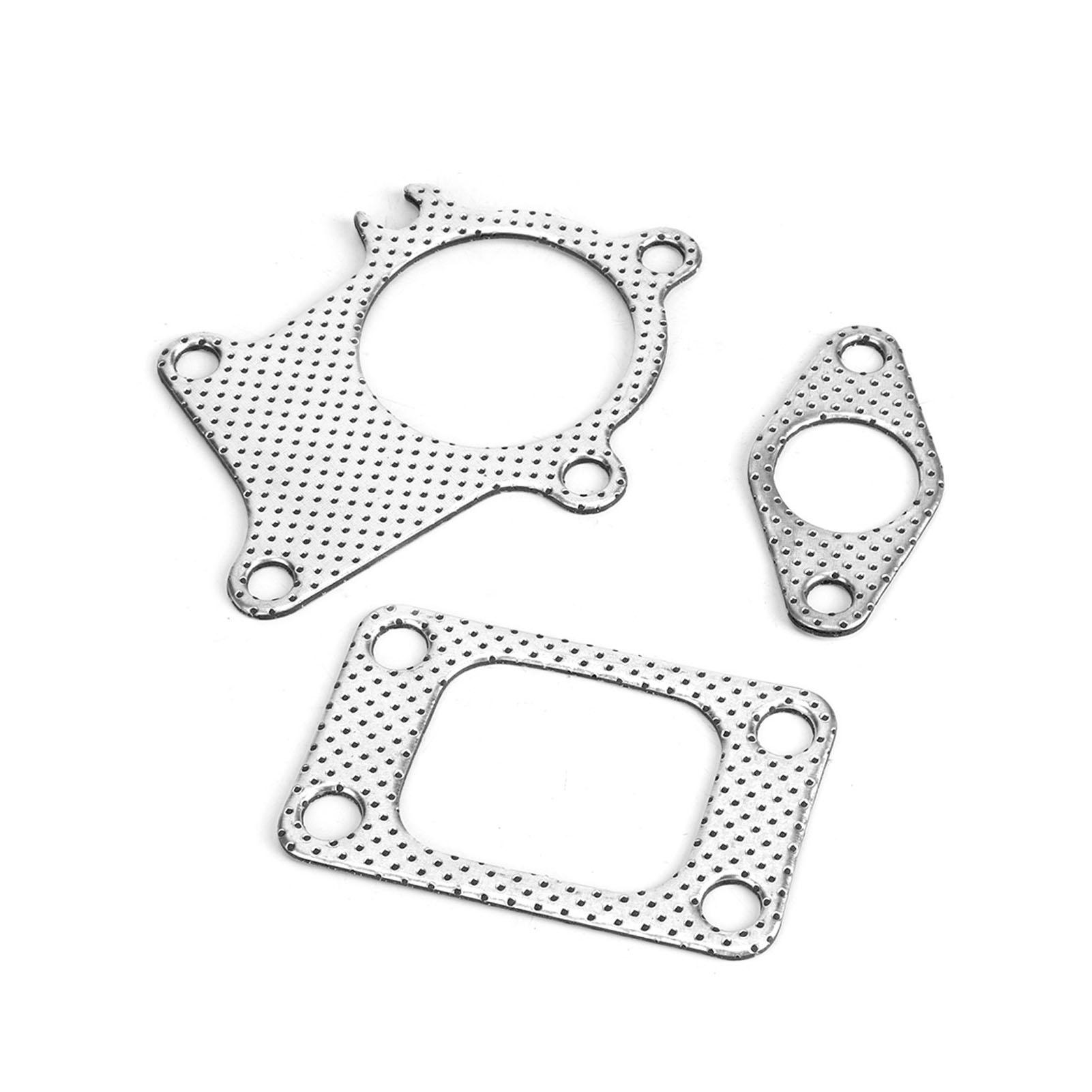 

38mm1.5in Gasket 5Bolt Downpipe Combo Kit Fitting for T3T4 Turbocharger