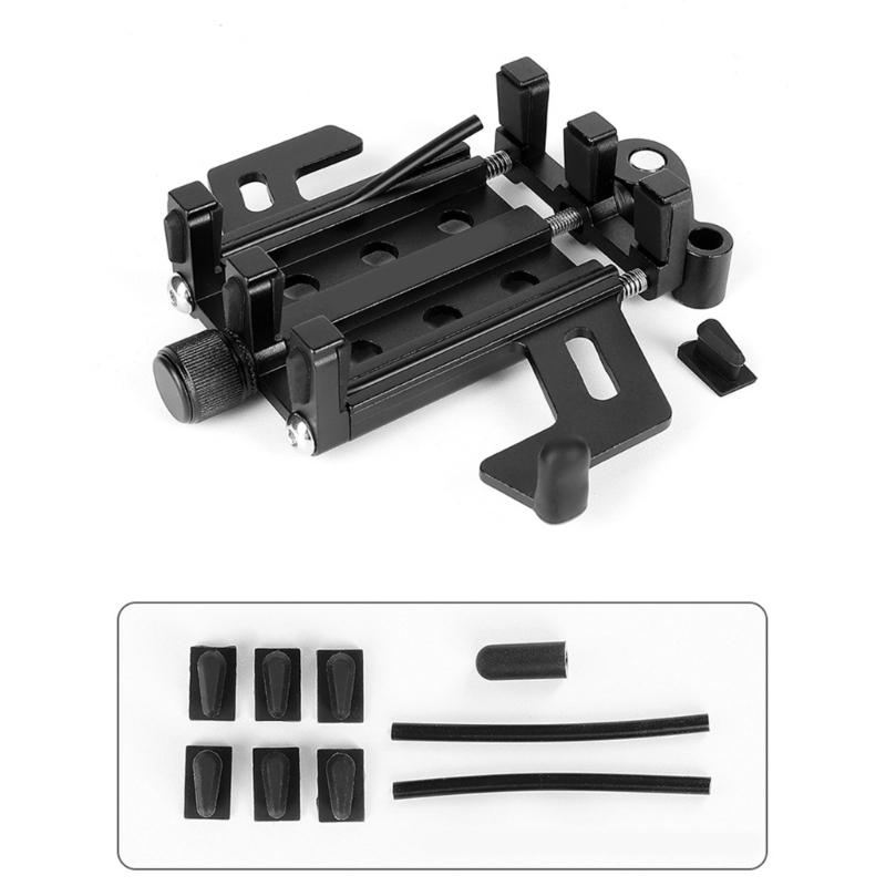 360 Degree Rotatable Bike Phone Holder Comfortable Viewing Angles Phone Stand for Smooth Cycling Experiences