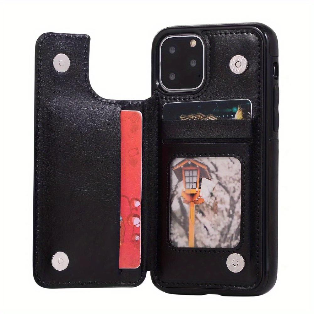 Leather Wallet Case For IPhone 14/13/12/11/Pro Max/Mini/XR/X/XS Max/8/7/6S/6 Plus/SE2/SE3/2022/2020 - Card Holder & Flip Back Cover