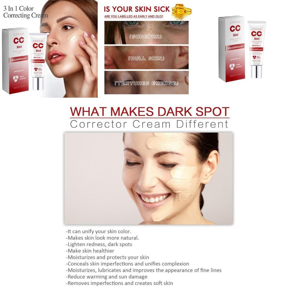 West Month Black Spot Repair Cream Hydrating Moisturizing Foundation For Flawless Skin