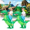 Inflatable Dinosaur Green Costume Adults Child Christmas Halloween Dress Up