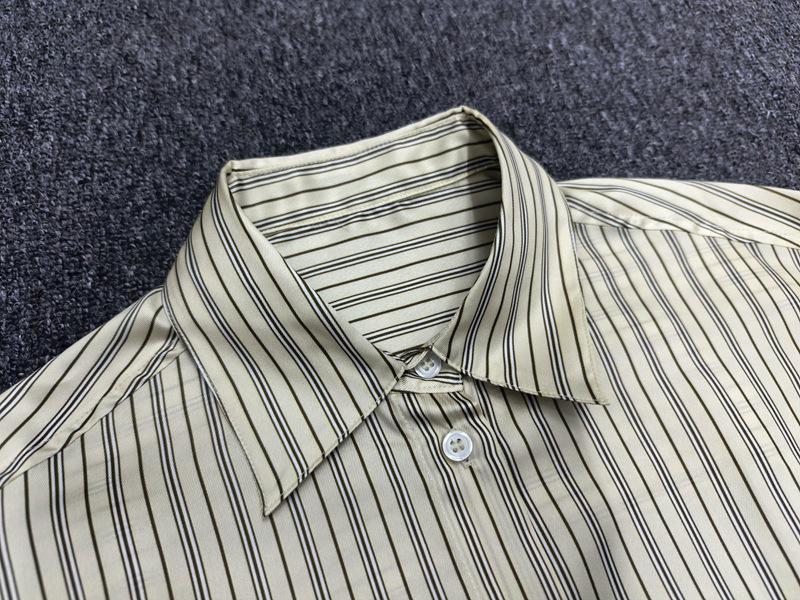 Su Mei Hui Women's Striped Satin Shirt - Spring/Summer 2026 Collection, TOT Style Commute Long Sleeve Top