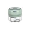 Household Electric Mini Garlic Chopper Food Chopper with Two, Vegetable Chopper Mini Chopper for Garlic/Onions/Vegetables/Salad/Pepper