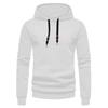 Casual Long Sleeve Hoodie With Patchwork And Plaid Pattern For Men