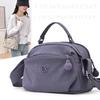 Sac bandoulière pour femme en nylon avec poignée supérieure Léger Multi-compartiments Sac à main à bandoulière