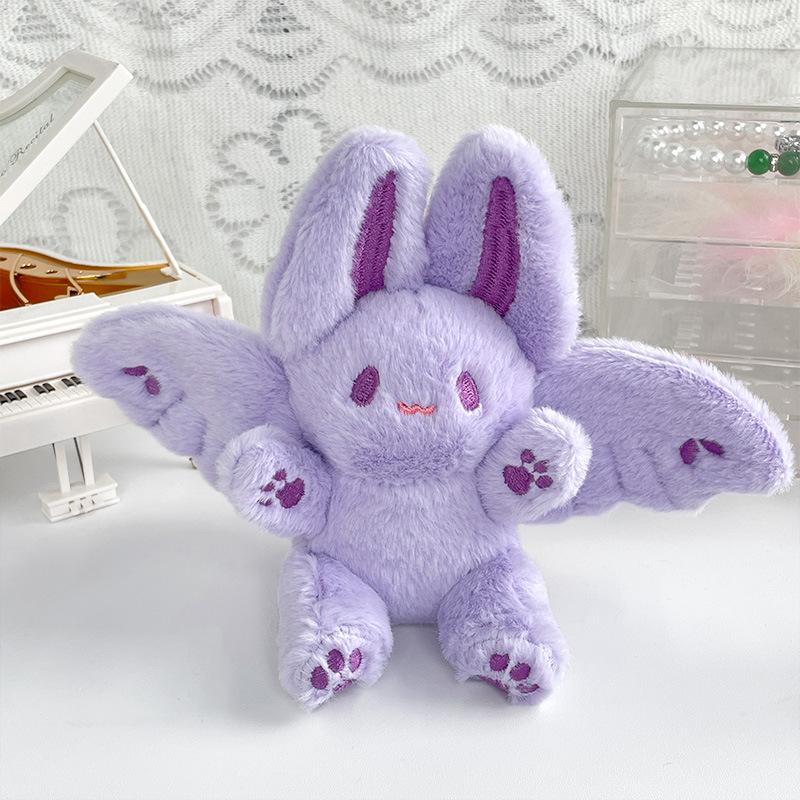 

Милая и Милая Летающая Летучая Мышь Кролик Кукла Детский Рюкзак Мини Игрушка-Хваталка Кукла Брелок Плюшевая Кукла Подвеска Length about 14.8cm