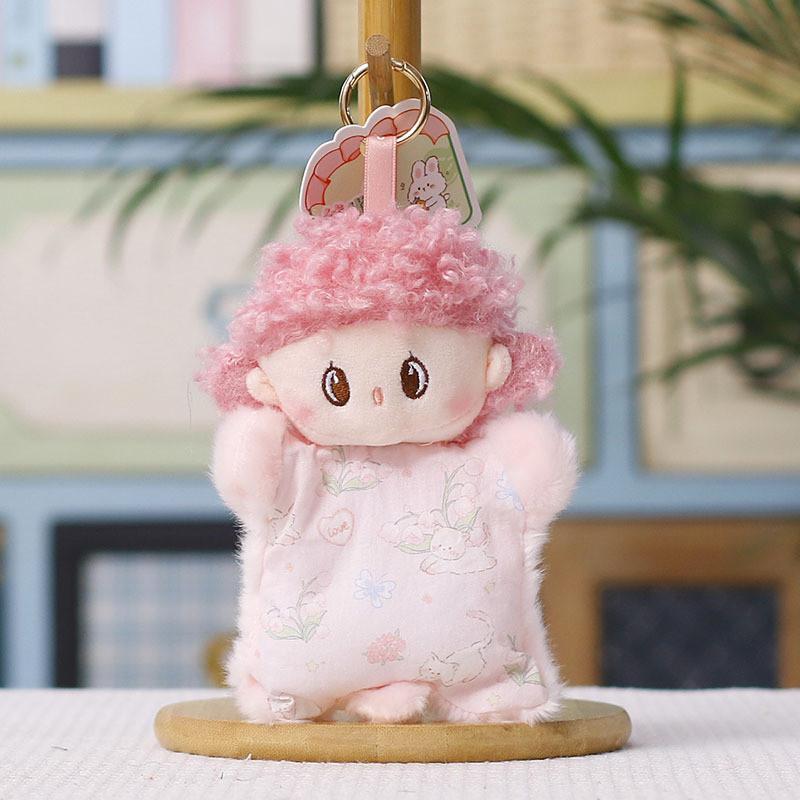 Plush Doll Keychain With Cartoon Style For Bag Decor And Gifts