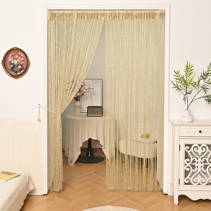 Modern Line Window Net Curtain Against Culicid Plan Thin Polyester Substance Simple Home Improve