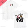 Retro The Umbrella Academy Double Sided Printed Cotton Tshirt Leisure Classic TShirts NoveltyShirt Loose Unique Tops
