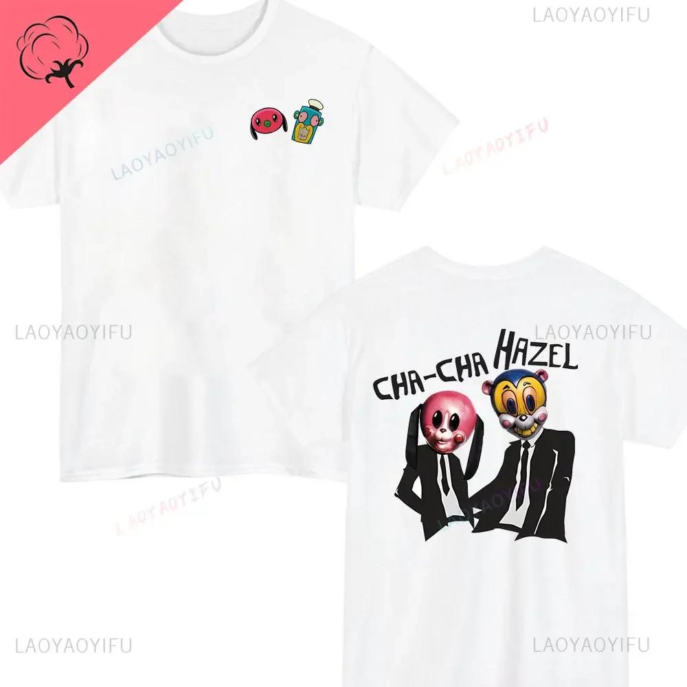 Retro The Umbrella Academy Double Sided Printed Cotton Tshirt Leisure Classic TShirts NoveltyShirt Loose Unique Tops