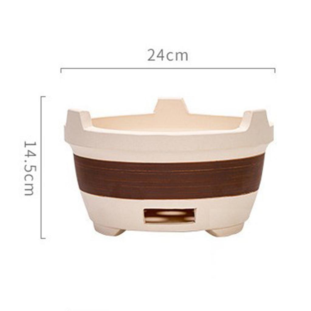 Charcoal Stove Japanese Grill Multipurpose Portable Barbecue Outdoor Camping for Garden Patio