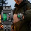 VA VA VOOM Men Watch Men’s Digital Watches with Dual-movement Display, Electronic Display + Analog Display,Stainless Steel Luminous Alarm Wristwatch