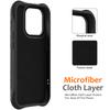 For iPhone 13 Pro Max Magnetic Case Textured Liquid Silicone Phone Case with Strap