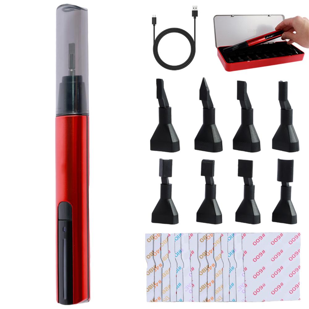 

Reciprocating Sander Electric Grinding Pen Plastic Model Sanding Paper Head for Military Model Craft Tools Hobby USB Mini Sander