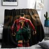 1PC CR7 Cristiano Ronaldo Patterned Flannel Blanket Suitable For All Seasons for Home Decor Warmth and Comfort Gifts Holiday Present