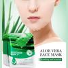 Maschera purificante delicata all'aloe vera Maschera rassodante idratante al collagene Migliora la pelle ruvida Elimina le rughe e controlla l'olio