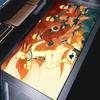Mouse Pad Japan Anime HD Print Mousepad Laptop Naruto Uzumaki Gaming Keyboard Pad PC Black And White Gamer Cool Desk Mouse Mat