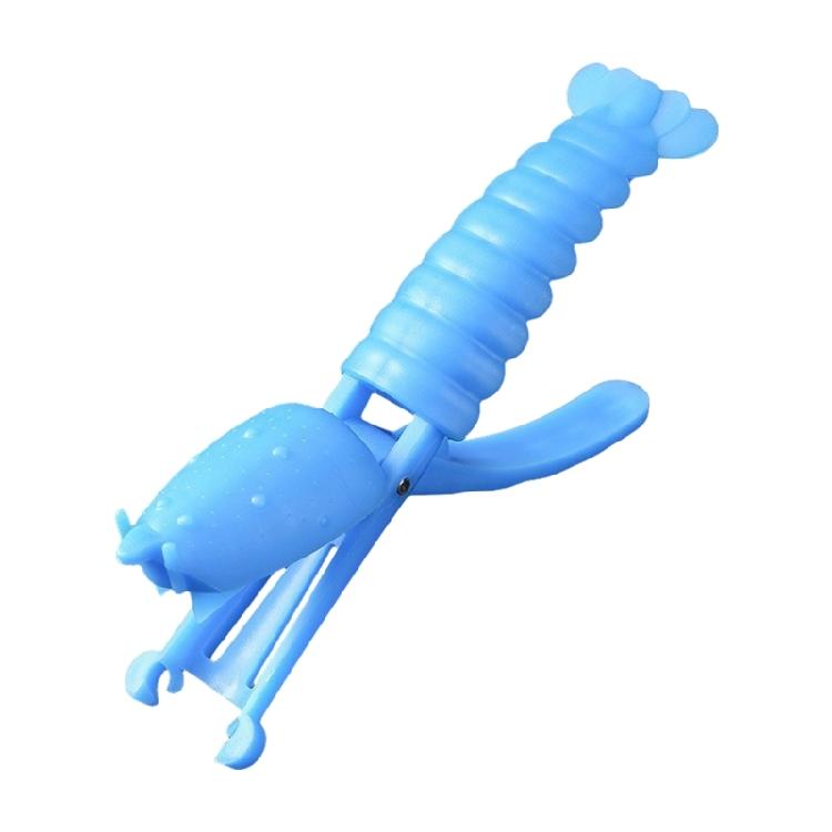 Эргономичный инструмент для очистки раков и лобстеров, простой в использовании, очиститель, пластиковый нож для удаления жилки у креветок, для любителей морепродуктов и вечеринок синий