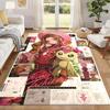 Digimon Carpet Door Mat for Living Room or Bedroom Protective Mat Under Chair Office Decoration Christmas Gift Birthday Present
