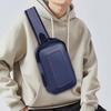 Men Chest Bag Handbag Water Resistant Wear Resistant Portable Hard Case Chest Pack for Running Cycling Biking Travel Hiking