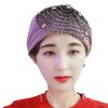 European and American Women's Fashionable Ethnic Acrylic Eco-Friendly & Breathable All Seasons Headscarf Muslim Hat