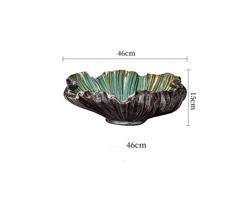 resin Shell fish sharp Sashimi dry Ice Plate Seafood sushi Platter tray Salmon Plate Dry Ice Artistic Conception Dish Tableware