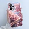 Cases For OPPO Realme 14 14T 5G Casing Fashion Flower Astronaut Girl Design Soft Silicone TPU Cover For Realme14T realme14 Coque