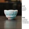 Underglaze hand-painted orchid ceramic kung fu tea set cover bowl teapot master cup tea cup tea cup pot bearing coffee cup