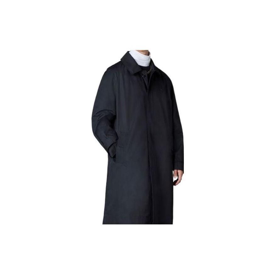 Adidas Originals Blue Version Essential Trench Coat Men Black HM6500 M
