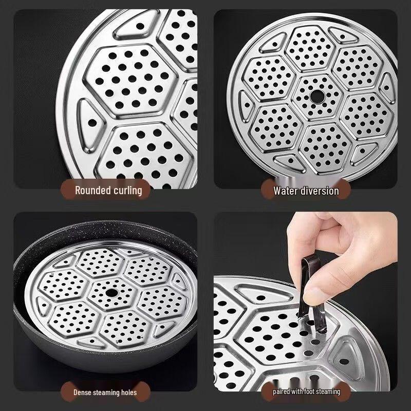 Stainless Steel Steamer Rack Insert
