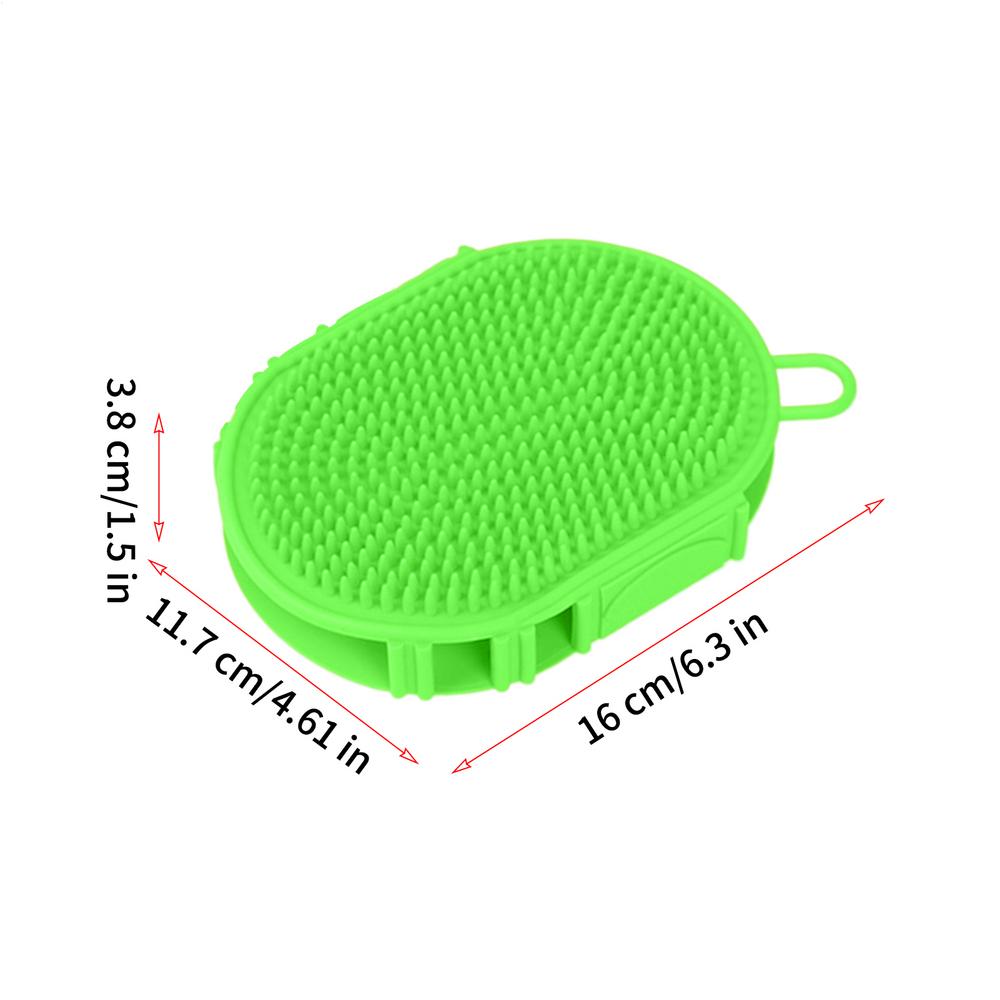 Pet Bath Brush Puppy Cleaning Massage Dog Shower Brush For Pet Parents Animal Lovers Groomers Volunteers Rescue Center