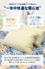 Fuwarilla Feather Pipe Pillow, 43 x 63 cm, Fluffy Feather, Soft Pipe Feather Pillow, Hotel-Quality, Beige, Off-White, 1 Pc