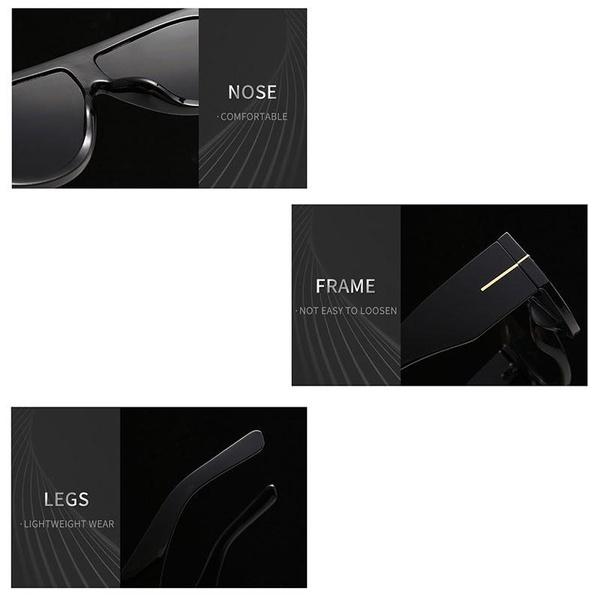 Classic Men's and Women's Sunglasses Outdoor UV400 Sunglasses Fashion Trend Travel Glasses