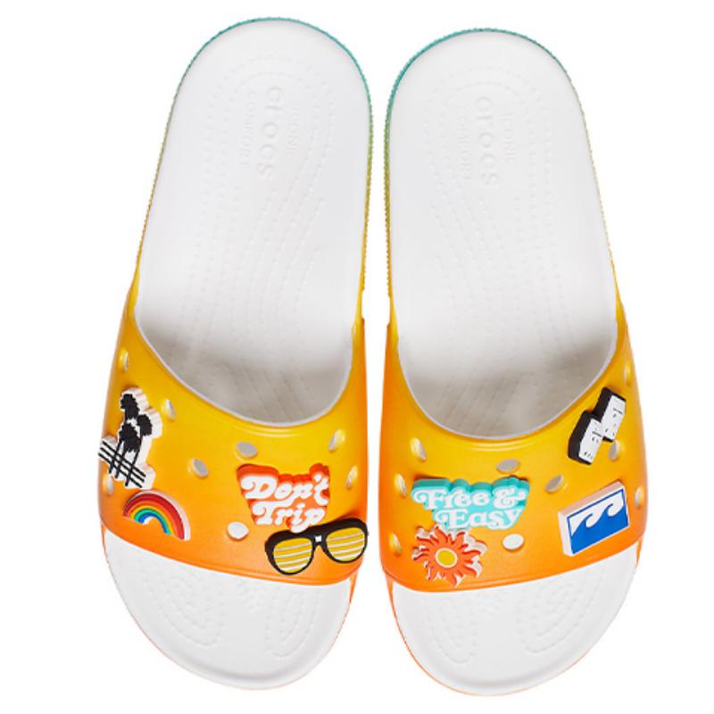 Free And Easy X Crocs Classic Slide Comfortable and Versatile Outdoor Casual Slippers for Men and Women In Colour