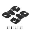 1 Wall Load-capacity Mounting Bracket Picture Pair Easy to Install Black