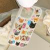 New Korean Cute Cat Dog Matte Clear Frosted Shockproof Phone Case for IPhone 17 16E 16 15 14 Plus 13 12 11 Air Plus Pro X XR Max