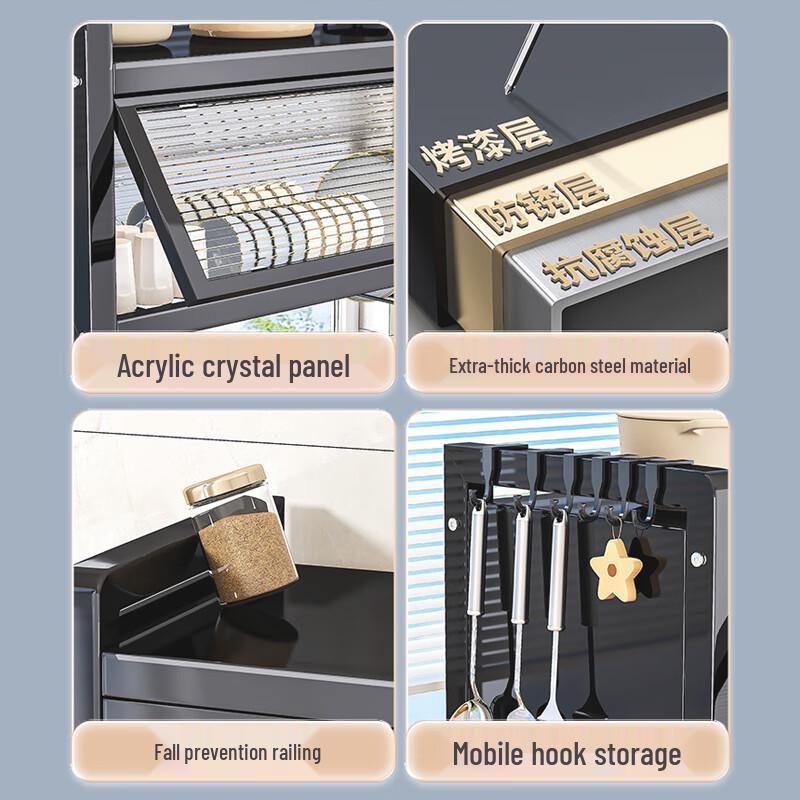 Multifunktionales Über-Spülbecken Geschirr-Abtropfgestell