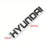 1 Stück 3D Panzer Aufkleber Emblem Gold Silber Schwarz Rot Sticker für Hyundai Tucson IX35 I30 I20 Kona Coupe Veloster I40 Getz Zubehör TT35