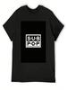 Black Sub Pop Records T-Shirt Blacks Korean Fashion Summer Shirt Tshirts For Unisex