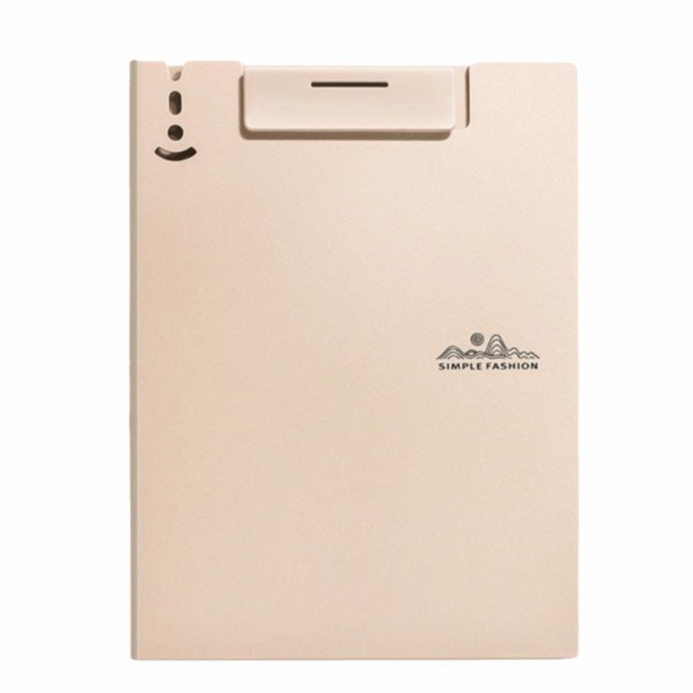 Thickened Dual-use Plate Clamp Waterproof Durable Multifunction Clipboard A4 Size Plastic File Folder Stationery Supplies